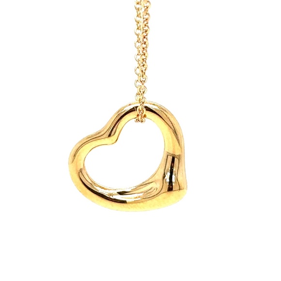 Tiffany & Co Open Heart Pendant - Picture 2 of 9